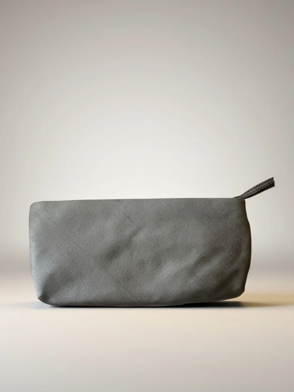 Talbots Chic Silver Satin Knot Clutch – Elegant Evening Bag | New with Tags